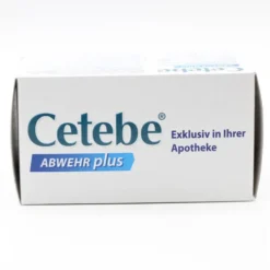 CETEBE ABWEHR plus Vitamin C+Vitamin D3+Zink Kaps. Set 2x60St