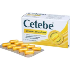 CETEBE Vitamin C Retardkapseln 500 mg 30 St