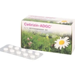 CETIRIZIN ADGC Filmtabletten 100 St