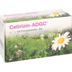 CETIRIZIN ADGC Filmtabletten 100 St
