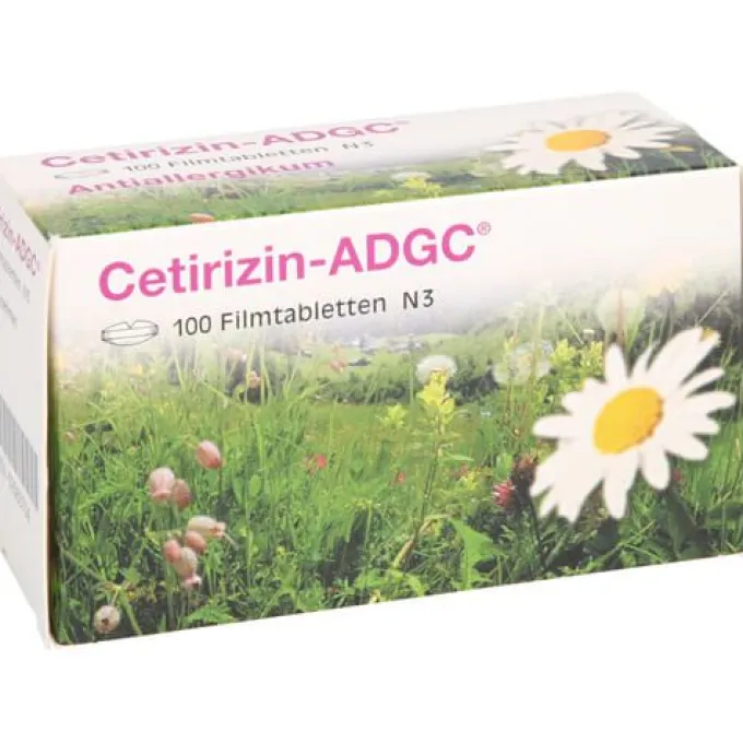CETIRIZIN ADGC Filmtabletten 100 St