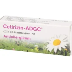 CETIRIZIN ADGC Filmtabletten 20 St