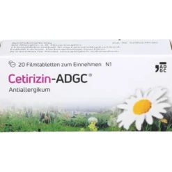 CETIRIZIN ADGC Filmtabletten 20 St
