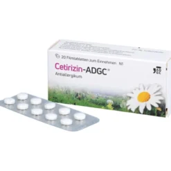 CETIRIZIN ADGC Filmtabletten 20 St