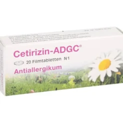 CETIRIZIN ADGC Filmtabletten 20 St