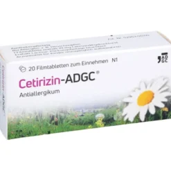 CETIRIZIN ADGC Filmtabletten 20 St