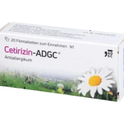 CETIRIZIN ADGC Filmtabletten 20 St