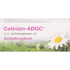 CETIRIZIN ADGC Filmtabletten 20 St