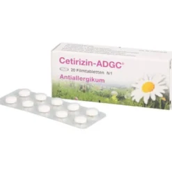 CETIRIZIN ADGC Filmtabletten 20 St