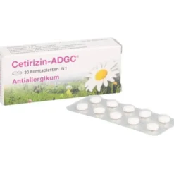 CETIRIZIN ADGC Filmtabletten 20 St