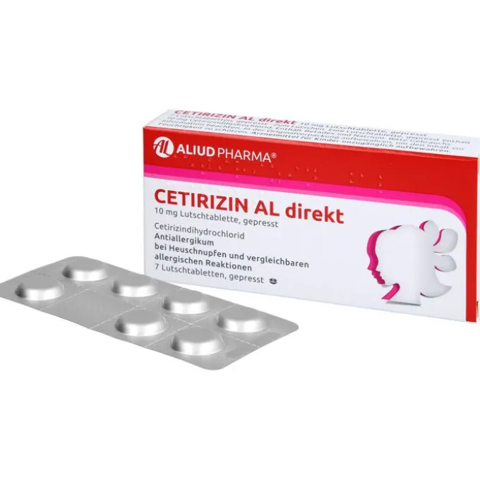 CETIRIZIN AL direkt Lutschtabletten 7 St
