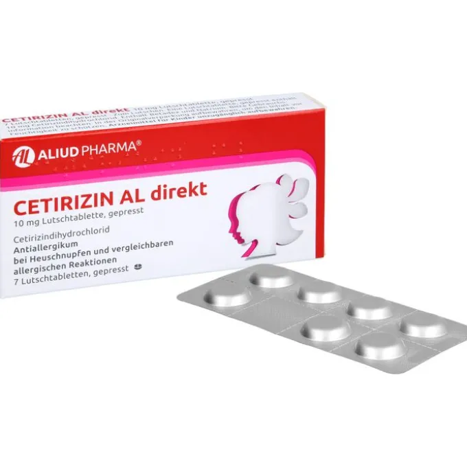 CETIRIZIN AL direkt Lutschtabletten 7 St