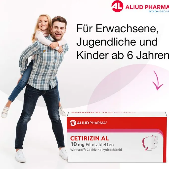 CETIRIZIN AL 10 mg Filmtabletten 100 St