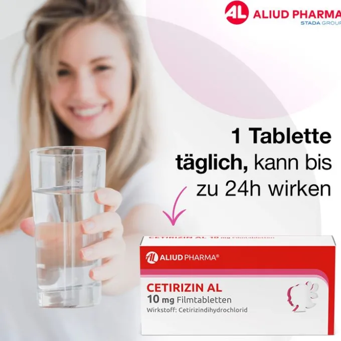 CETIRIZIN AL 10 mg Filmtabletten 100 St