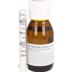 CETIRIZIN Aristo Allergiesaft 1 mg/ml Lsg.z.Einn. 75 ml