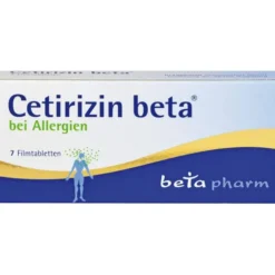 CETIRIZIN beta Filmtabletten 7 St