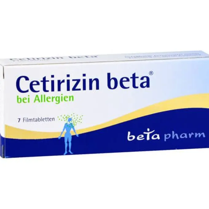 CETIRIZIN beta Filmtabletten 7 St