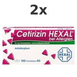 Cetirizin HEXAL® bei Allergien 2x 100St
