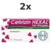 CETIRIZIN HEXAL Filmtabletten bei Allergien Set 2x7St
