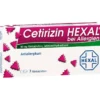 CETIRIZIN HEXAL Filmtabletten bei Allergien 7 St