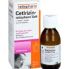 CETIRIZIN-ratiopharm Saft 150 ml