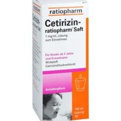 CETIRIZIN-ratiopharm Saft 150 ml