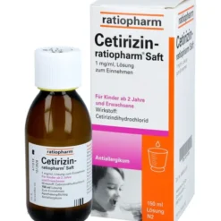 CETIRIZIN-ratiopharm Saft 150 ml