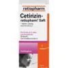 CETIRIZIN-ratiopharm Saft 75 ml