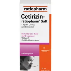 CETIRIZIN-ratiopharm Saft 75 ml