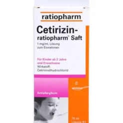 CETIRIZIN-ratiopharm Saft 75 ml