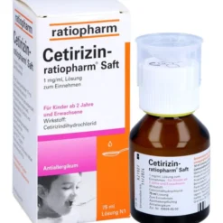 CETIRIZIN-ratiopharm Saft 75 ml
