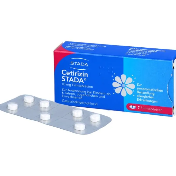 CETIRIZIN STADA 10 mg Filmtabletten 7 St