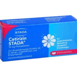 CETIRIZIN STADA 10 mg Filmtabletten 7 St