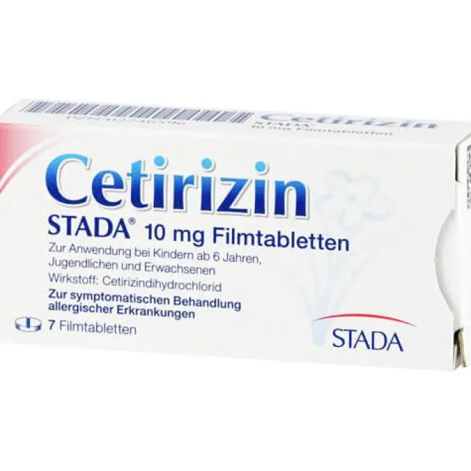 CETIRIZIN STADA 10 mg Filmtabletten 7 St