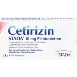 CETIRIZIN STADA 10 mg Filmtabletten 7 St