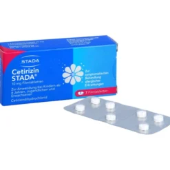 CETIRIZIN STADA 10 mg Filmtabletten 7 St