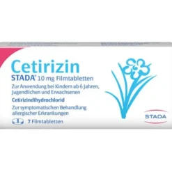 CETIRIZIN STADA 10 mg Filmtabletten 7 St