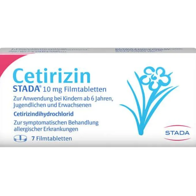 CETIRIZIN STADA 10 mg Filmtabletten 7 St