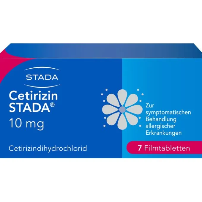 CETIRIZIN STADA 10 mg Filmtabletten 7 St