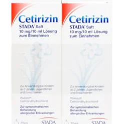 CETIRIZIN STADA Saft 10 mg/10 ml 150 ml