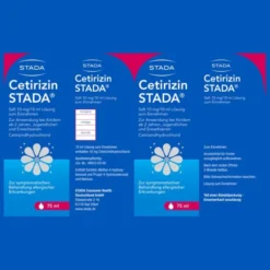 CETIRIZIN STADA Saft 10 mg/10 ml 150 ml