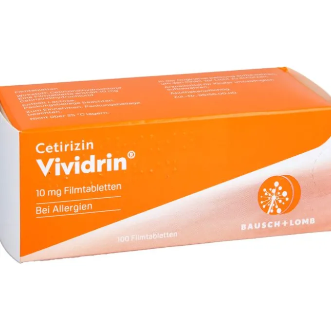 Cetirizin Vividrin 10 mg Filmtabletten 100 St