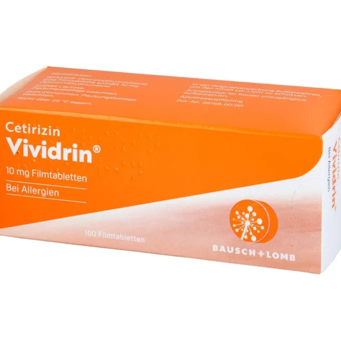 Cetirizin Vividrin 10 mg Filmtabletten 100 St