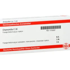 CHAMOMILLA C 30 Ampullen 8X1 ml