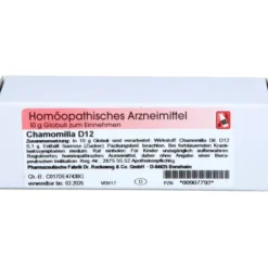 CHAMOMILLA D 12 Globuli 10 g