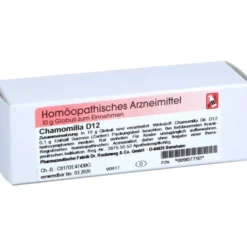 CHAMOMILLA D 12 Globuli 10 g