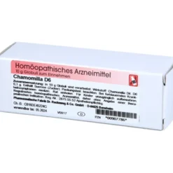 CHAMOMILLA D 6 Globuli 10 g