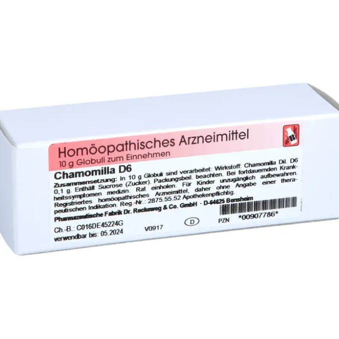 CHAMOMILLA D 6 Globuli 10 g