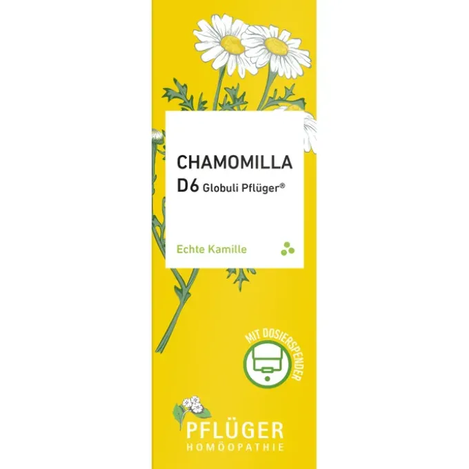 CHAMOMILLA D 6 Globuli Pflüger Globulispender 10 g