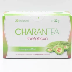 CHARANTEA metabolic Lemon/Mint Filterbeutel 20 Stück